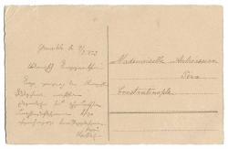 Yeni Yıl Kartpostalları: Mutlu Yıllar / Bonne Annee / Fransızca / 1923