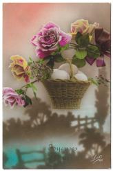 Yeni Yıl Kartpostalları: Mutlu Yıllar / Fransızca / 1922