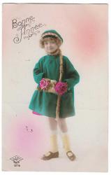 Yeni Yıl Kartpostalları: Mutlu Yıllar / Bonne Annee / Fransızca