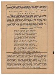 Büyük Saatli Maarif Takvimi /15 Kasım 1983 Salı