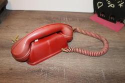Antika - Endekal Çok Eski Plastik Tuşsuz Telefon. Çok Dekoratif ve Çok Şık. - kitantik - kitaLog