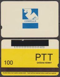 20993 P.07 COWELLS ÖRNEK KART 100 KONTÖR 500 TRAJ