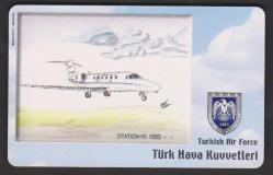 C.201 TÜRK HAVA KUVVETLERİ 16.SERİ CITATION-VII 1993 50 KONTÖR