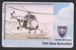 Efemera - C.166 TÜRK HAVA KUVVETLERİ 13.SERİ H-19 D-B CHICKASAW 1958-83 50 KONTÖR - kitantik - kitaLog