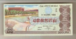 LOT.13 » ANITKABİR TEMALI ÇEYREK MİLLİ PİYANGO BİLETİ...