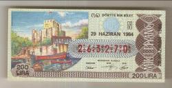 LOT.4 » ANADOLUHİSARI TEMALI MİLLİ PİYANGO BİLETİ...