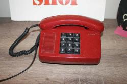 Antika - Nostaljik Zor Bulunan Siemens KırmızıTuşlu Telefon. Çalışır Durumda. Kaçmaz. - kitantik - kitaLog