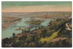 Yabancı Kartpostal: Şehir Temalı - Arka Yüzü Ermenice Yazılı