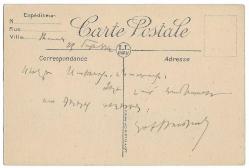 Yabancı Kartpostal: Şehir Temalı - Arka Yüzü Ermenice Yazılı