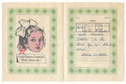 Efemera - Telgraf: Türkiye Çocuk Esirgeme Kurumuna Mahsus Tebrik Telgrafı /1971 - kitantik - kitaLog