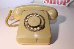 Antika - Siemens Orijinal Çevirmeli 80ler Telefon. Çalışır Durumda. Koleksiyonluk - kitantik - kitaLog