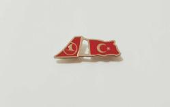 THY - TÜRK HAVA YOLLARI -TÜRK BAYRAKLI ROZET - MADALYA A8750 İNDİRİMLİ FİYAT