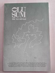 OLUŞUM DERGİSİ - 1988 YAZ DÖNEMİ - -