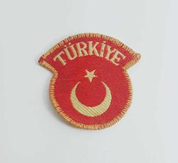 ESKİ - ASKERİ TÜRK BAYRAĞI BEZ BRÖVE - ROZET - MADALYA NADİR ÇIKAR A9364 İNDİRİMLİ FİYAT
