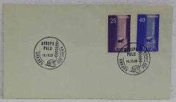 1958 Avrupa Pulu İlk Gün Zarfı