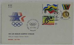 1984 Los Angeles Olimpiyat Oyunları İlk Gün Zarfı