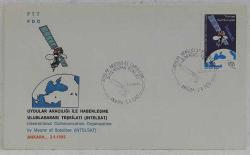 1985 Uydular Aracılığı ile Haberleşme Uluslararası Teşkilatı (İNTELSAT) İlk Gün Zarfı