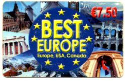 20131 AVRUPA TEMALI FRANSA TELEFON KARTI