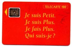 20428  REKLAM TEMALI FRANSA TELEFON KARTI