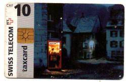 Efemera - 22083 TELEFON KULÜBESİ TEMALI İSVİÇRE TELEFON KARTI - kitantik - kitaLog
