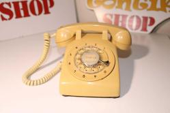 Antika - 80ler Netaş Çevirmeli Retro Telefon Çalışır Durumda. - kitantik - kitaLog