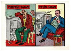 Efemera - Veresiye Satan Peşin Satan *Taş Baskı* KRT7369 - kitantik - kitaLog