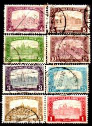 A.372 1917 MİMARİ PARLAMENTO BİNASI DAMGALI SERİ MACARİSTAN