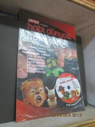 HÜRRİYET HOBİ DÜNYASI SAYI 27 HOBİ ÇOCUK PARMAK BOYASI YÜZEN HAMUR BOYASI RESİM YAPIMI KES YAPIŞTIR