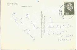 KARTPOSTAL - İSTANBUL - PULLU (125 KURUŞ)