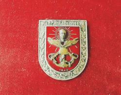 ESKİ - HARP AKADEMİLERİ ASKERİ PLAKET- MADALYON - MADALYA - ROZET  ( SICAK MİNELİ MODEL ) B83