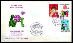 FDC.266 1979 DÜNYA ÇOCUK YILI FDC PTT