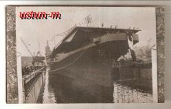 1945 FRANKLIN D.ROOSEVELT UÇAK GEMİSİ FOTOĞRAFI...