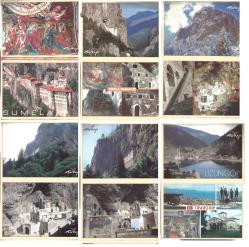 TANITIM BROŞÜR - SÜMELA MANASTIRI TRABZON / 19 RENKLİ RESİM - 19 COLOR PICTURES SUMELA MANASTIRI