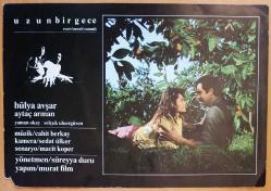 Efemera - UZUN BİR GECE FİLMİNİN LOBİ KARTI - HÜLYA AVŞAR - AYTAÇ ARMAN - YAMAN OKAY - YÖNETMEN: SÜREYYA DURU - ESER: NECATİ CUMALI - NO: 7 - kitantik - kitaLog