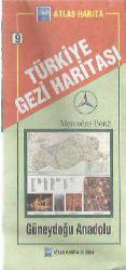 Efemera - TÜRKİYE GEZİ HARİTASI - GÜNEYDOĞU ANADOLU- ATLAS HARİTA - kitantik - kitaLog