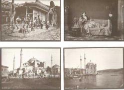 1835-1920 YILLARINA AİT OSMANLI DÖNEMİNİ ANLATAN İSTANBUL POSTA KARTLARI (36 ADET SİYAH BEYAZ BAŞILMIŞ HALDE)