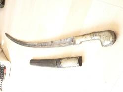 Antika - Şaşka kılıç 1 metre çok eski nadir - kitantik - kitaLog