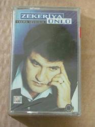ZEKERİYA ÜNLÜ YAKMA SEVDİĞİM Kaset Sıfır .A3