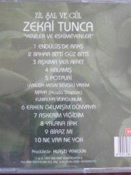 ZEKAİ TUNCA ZİL ŞAL VE GÜL CD