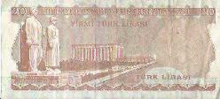 20 TÜRK LİRASI BANKNOT I SERİ