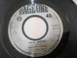 PAGE ONE 45'LİK PLAK - HITCHIN A RIDE (MURRAY - CALLENDER) - MAN CHILD (D. A. T.  A.)