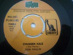 DON PAULIN 45'LİK PLAK - IF I WERE A RICH MAN (FROM THE MUSİCAL ''FİDDLER ON THE ROOF'') - CHUSSEN KALE (DON PAULİN)