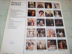 THE BEST OF JACK JERSEY 33 LONG PLAY PLAK - IN THE STILL OF THE NIGHT - SHE WAS DYNAMITE - LONELY ME - GONE GIRL