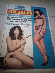 Efemera - ÇIPLAKLAR EROTİK FİLM AFİŞİ BÜYÜK BOY - ZERRİN EGELİLER - KAZIM KARTAL - NİLAY BORA - YÜKSEL GÖZEN - NİLGÜN CEYLAN - TURGUT ÖZATAY - GÜLTEN KAYA - kitantik - kitaLog