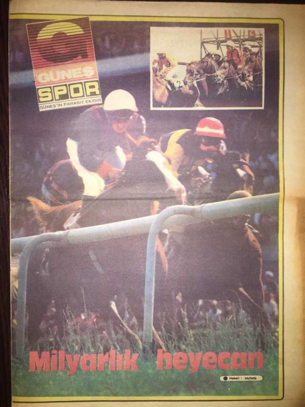 Güneş Gazetesi Spor Eki 1986