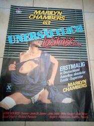 Efemera - UNERSATTLICH INSATİABLE EROTİK FİLM AFİŞİ BÜYÜK BOY - MARILYN CHAMBERS - kitantik - kitaLog
