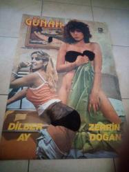 Efemera - GÜNAH EROTİK FİLM AFİŞİ BÜYÜK BOY - DİLBER AY - ZERRİN DOĞAN - YÖNETMEN: HAKİ YURTER - kitantik - kitaLog