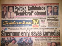 Saklambaç : Türkiye'nin İlk Günlük Televizyon Gazetesi TV 14 Mayıs 1991