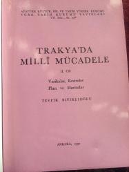 TRAKYA’DA MİLLİ MÜCADELE (1. Ve 2.Ciltler) TAKIM