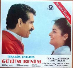 Efemera - GÜLÜM BENİM FİLMİNİN LOBİ KARTI - İBRAHİM TATLISES, DERYA TUNA, AYDEMİR AKBAŞ  - 1987 - NO: 9 - kitantik - kitaLog